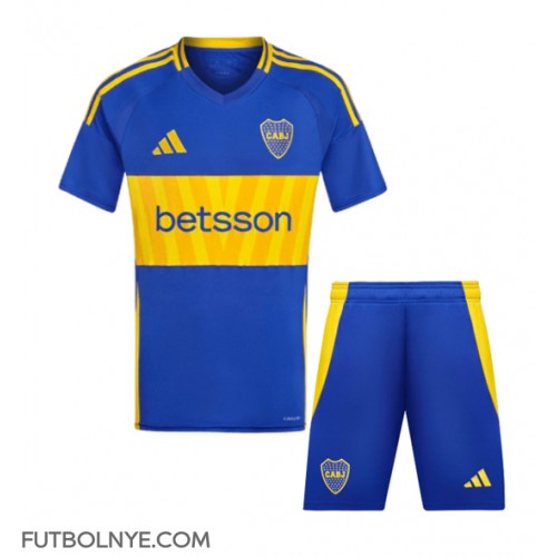 Camiseta Boca Juniors Primera Equipación para niños 2024-25 manga corta (+ pantalones cortos)